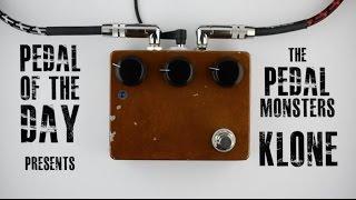 Pedal Monsters Klone Overdrive Boost Guitar Effects Pedal Demo Video