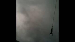 Philip Whittam doing a Bungee Jump Commentry by Amy Powell