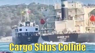 Two Cargo Vessels Have A Run In | Boating News of the Week | Broncos Guru