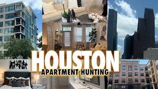 I went Apartment HUNTING in HOUSTON TEXAS! NEW Apartment TOUR HTX!