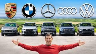 BMW v Porsche v Mercedes v Audi v VW: Który SUV jest najlepszy?