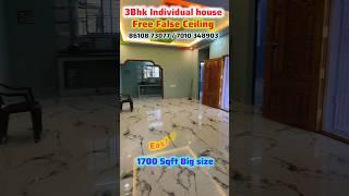 With False Ceiling 3BHK Individual House Sale in GuduvancheryLuxury VillaNear Railway station