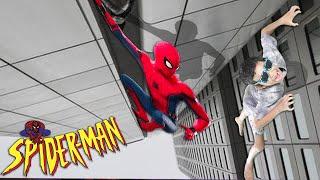 SERUNYA 1 HARI MENJADI SPIDERMAN!!! BOCIL LOMPAT KE GEDUNG TERTINGGI DI DUNIA BERSAMA SPIDERMAN!