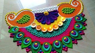 Diwali special Rangoli designs by Jyoti Rathod 1011