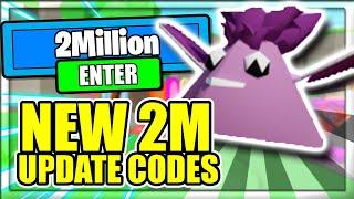 ALL NEW *2M* UPDATE CODES! Clicker Legends Roblox