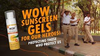 Protecting Guardians: WOW Skin Science Sunscreen for Bengaluru Traffic Police in 2024 Heatwave