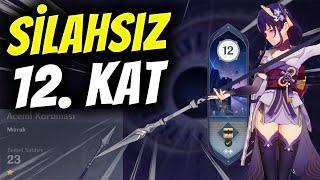 Silahsız 12. Kat | 1* ve 1 SEVİYE SİLAHLA 12. KATI YOK ETTİM! | Genshin Impact Türkçe