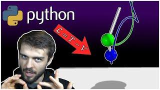 How To Solve and Animate a 3D Double Pendulum in Python