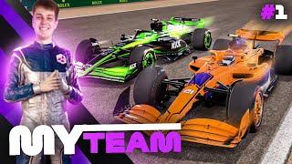 F1'S NEWEST TEAM IS HERE! F1 24 My Team Career Mode! Part 1