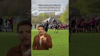 The life of a winger   #rugby #sport #sixnationsrugby #athlete #viral #pedropascal #trend #short