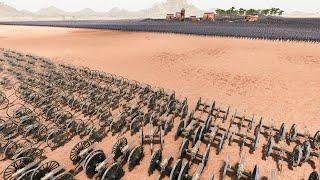 1 MILLION LAST SAMURAIS vs 5.000 GATLING GUNS | Ultimate Epic Battle Simulator 2