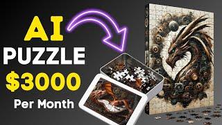 Create Jigsaw Puzzle With AI | Make Passive Income by Selling AI Puzzle