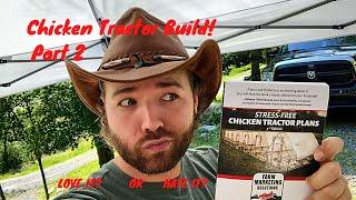 Building a John Suscovich Chicken Tractor pt 2