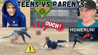 We got HEATED! Kids vs Parents KICKBALL Challenge!