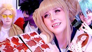 Toga's BLOOD MOCHI | Halloween Baking [ My Hero Academia Cosplay