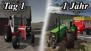 Ich habe ein Jahr eine Büffel Farm bewirtschaftet und das ist passiert | FARMING SIMULATOR 25 | LS25