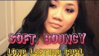soft, bouncy *LONG lasting curl