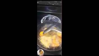 let's fry chicken nuggets easy to cook #asmr #chicken #food