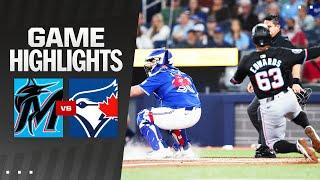 Marlins vs. Blue Jays Game Highlights (9/28/24) | MLB Highlights