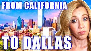 Moving From California To Dallas TX: What To Expect | Living In North Texas | Dallas TX Real Estate