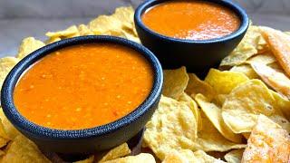 SALSA ROJA - Taqueria Style | Perfect w/ Chips, Tacos, Quesadillas & Burritos