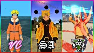 Naruto Uzumaki in GTA Games | EVOLUTION