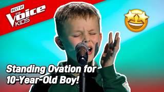 VIRAL SENSATION Bjarne Impresses Everyone on The Voice Kids 2024! 