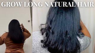 How to Grow Natural Hair & Retain Your Length