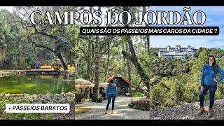 CAMPOS DO JORDÃO SP| Bosque do silêncio, Ducha de prata, mirantes e os passeios mais caros da cidade