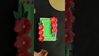 Beautiful Unique style Photo frame craft idea/ easy and Beautiful/ DIY- photo frame