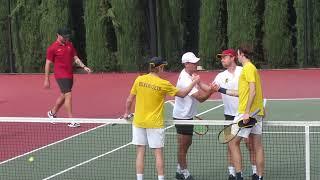 USC Tennis Doubles Peter Makk & Lodewijk Weststrate Beat Michigan's Gavin Young & Jacob Bickersteth