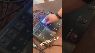 Testing this VoiceLive 2 from TC Helicon #music #tchelicon #voicelive #viral