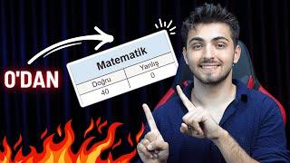 TYT Matematik 0’dan 40 Nete Nasıl Çıkılır?  (Tüm Yol Haritası!) | #yks #tyt