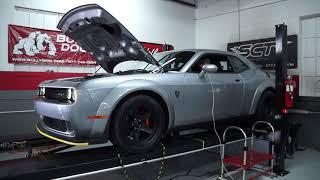 Dodge Demon Dyno Run on Pump Gas