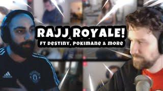 RAJJ ROYALE PODCAST FT DESTINY, POKIMANE , NYMN , SLIKER& MORE