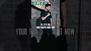Calling her Parents about marriage  Martin Amini #shorts #comedy #fyp #standup #crowdwork #funny
