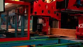 Making of timber frame structure on CNC - Oakmasters