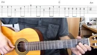 Lambada - Easy Guitar melody tutorial + TAB Guitar lesson