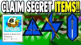 *CLAIM* SECRET BOW ITEM!! | Build a Boat for Treasure ROBLOX