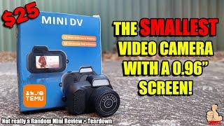 The World's Smallest Camera with a Screen is a really cool novelty...for 10 minutes