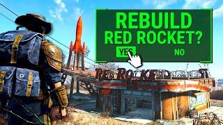 Rebuilding Red Rocket In Fallout 4 Survival Mode