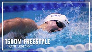 Katie Ledecky Wins 1500M Freestyle in Dominant Fashion | 2025 Toyota National Championships