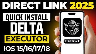 (2025 New) Download & Install Delta Executor for Roblox on iOS | Best Roblox Executor For iPhone