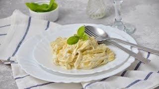 ТАК БЫСТРО, ПРОСТО И ВКУСНО!  МАКАРОНЫ в сливочном соусе  СУПЕР!