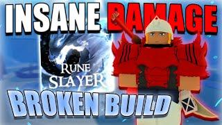 My Warrior Berserker LIFE ON HIT Build in Rune Slayer Is ABSOLUTELY BROKEN!