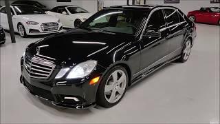 2011 Mercedes-Benz E350 4 Matic Startup and Walk Around