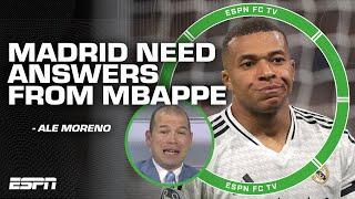 Real Madrid NEED ANSWERS from Kylian Mbappe - Ale Moreno after their loss to AC Milan | ESPN FC