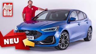 Ford Focus Facelift (2021) | Erster Check im frischen Focus | Sitzprobe mit Malte Büttner