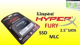 SSD Kingston HyperX Fury | SSD Диск с ячейками MLC