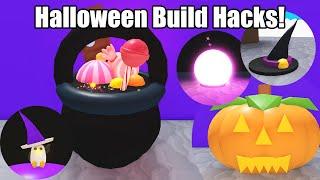 HALLOWEEN build HACKS *EASY* for your home in Adopt me! Roblox